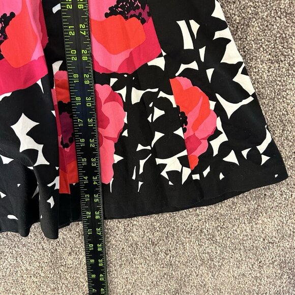Jones Studio Women's Dress Size 6 Floral Sleeveless A-Line Knee Length Back Zip - Picture 13 of 15